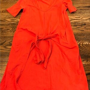 Sweet Claire Bold Orange dress